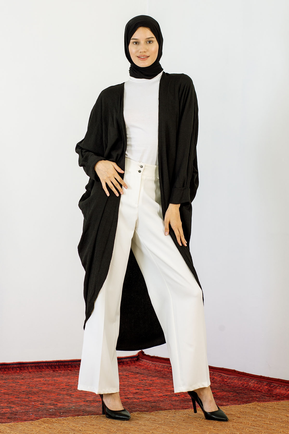 25021 Hirka Tek - Siyah - 3