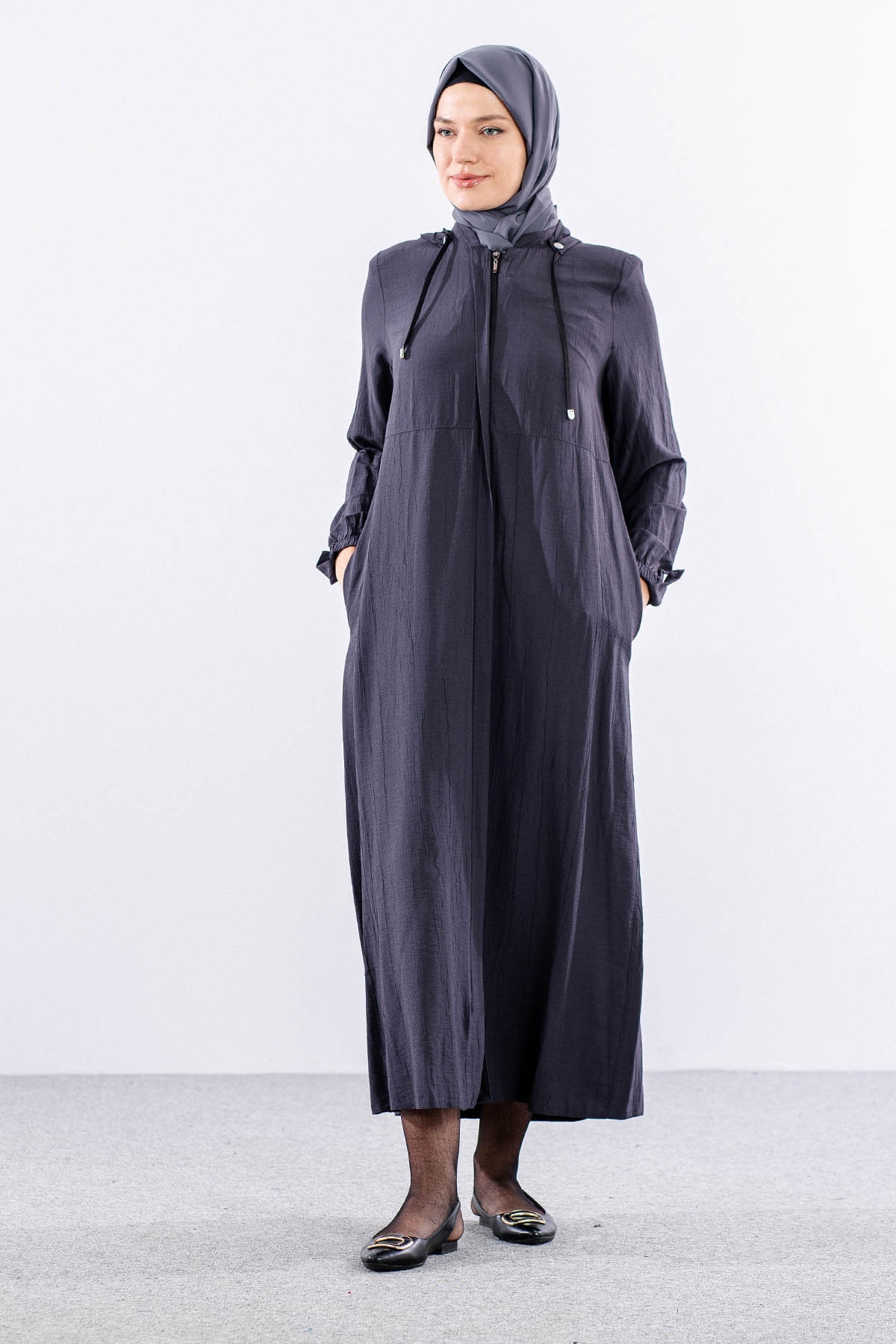 2503 A.boy Kap 38-48 Kapsonlu Spor Model - Fume - 1