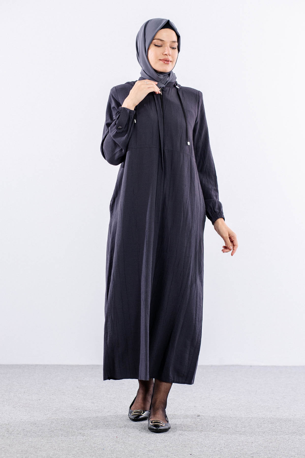 2503 A.boy Kap 38-48 Kapsonlu Spor Model - Fume - 2