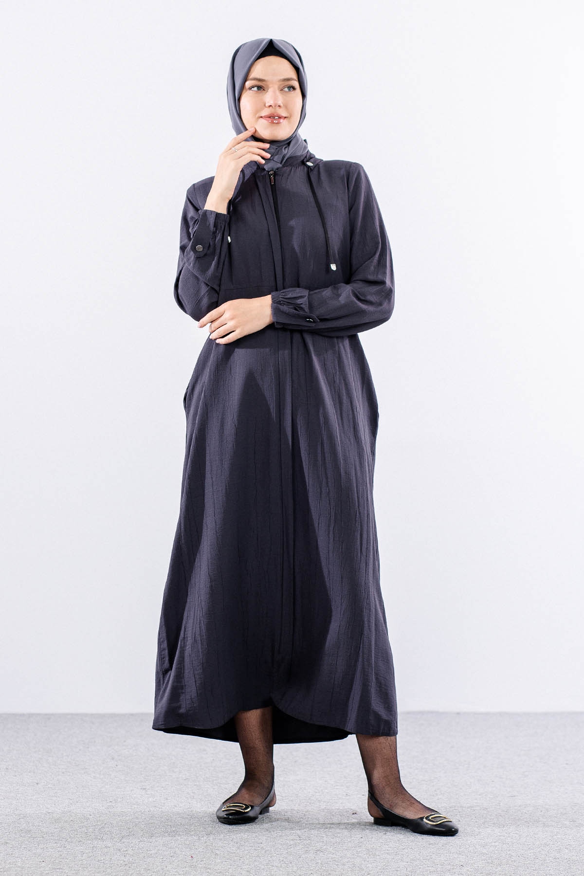 2503 A.boy Kap 38-48 Kapsonlu Spor Model - Fume - 3