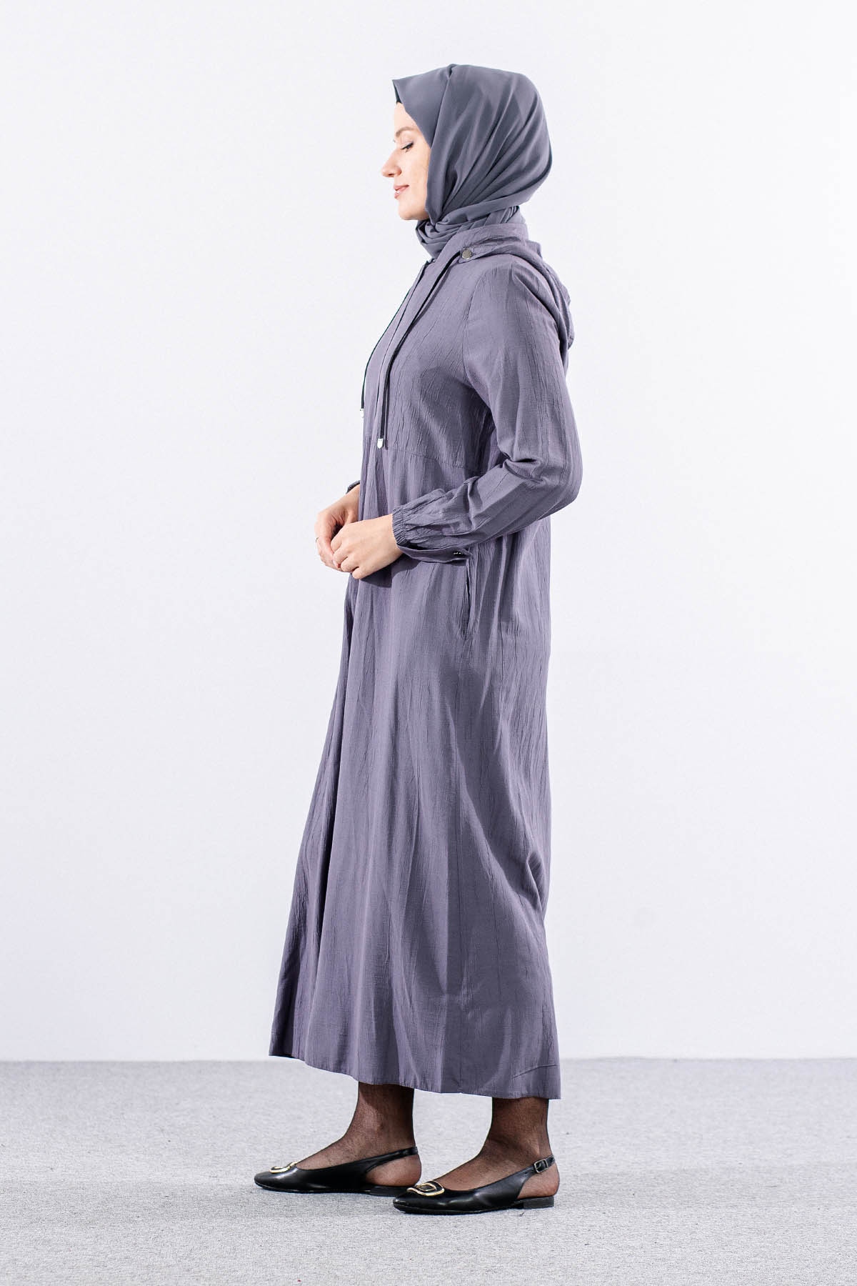 2503 A.boy Kap 38-48 Kapsonlu Spor Model - Gri - 3