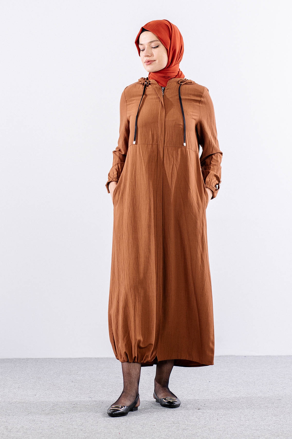 2503 A.boy Kap 38-48 Kapsonlu Spor Model - Taba - 1