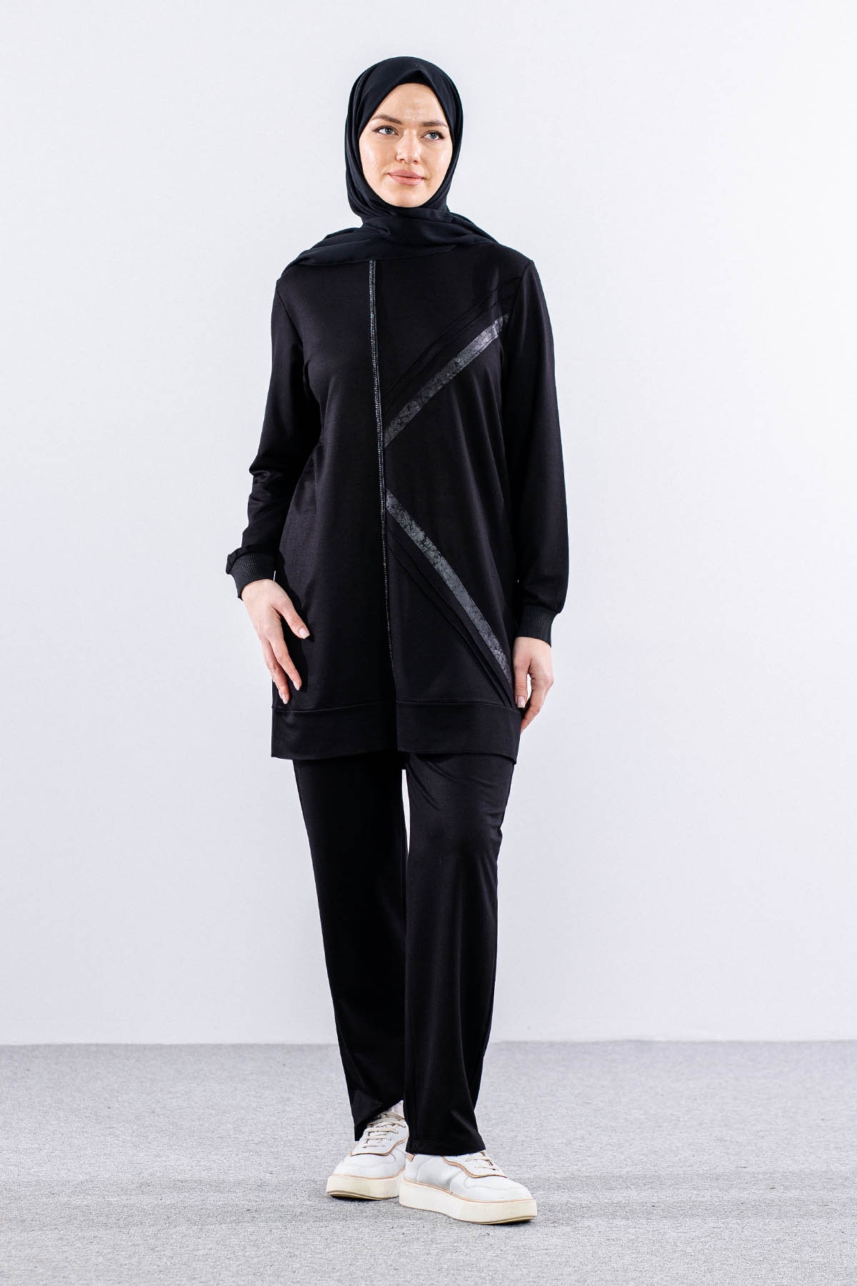 25109 Takim 44-46 çima - Siyah - 1