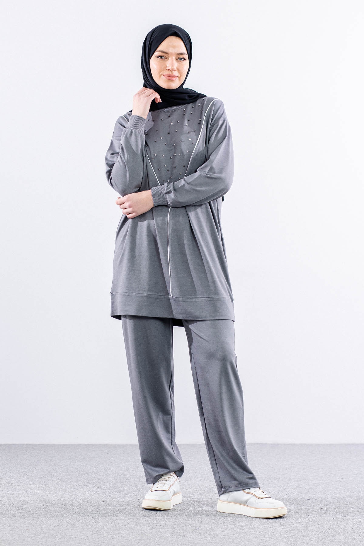 25110 Takim 44-46 - Gri - 2