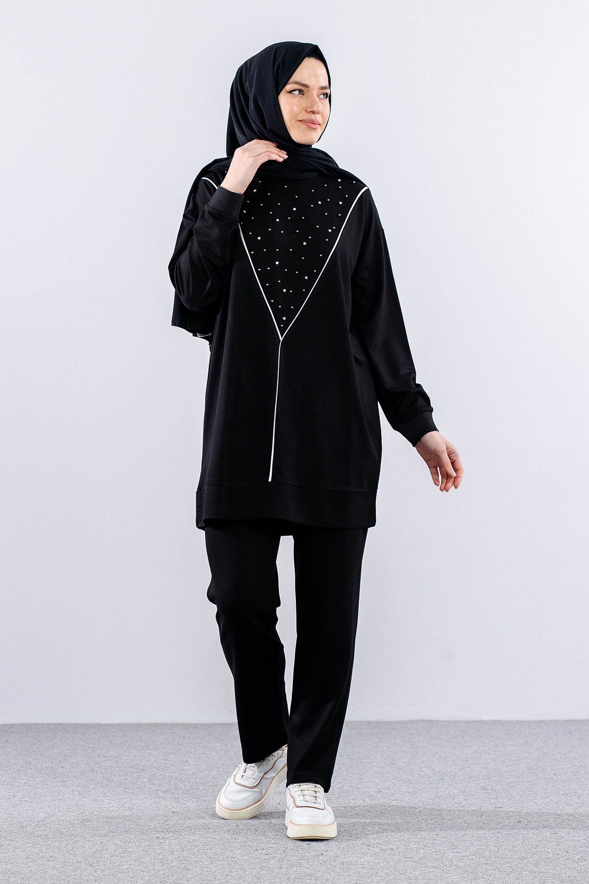 25110 Takim 44-46 - Siyah - 2