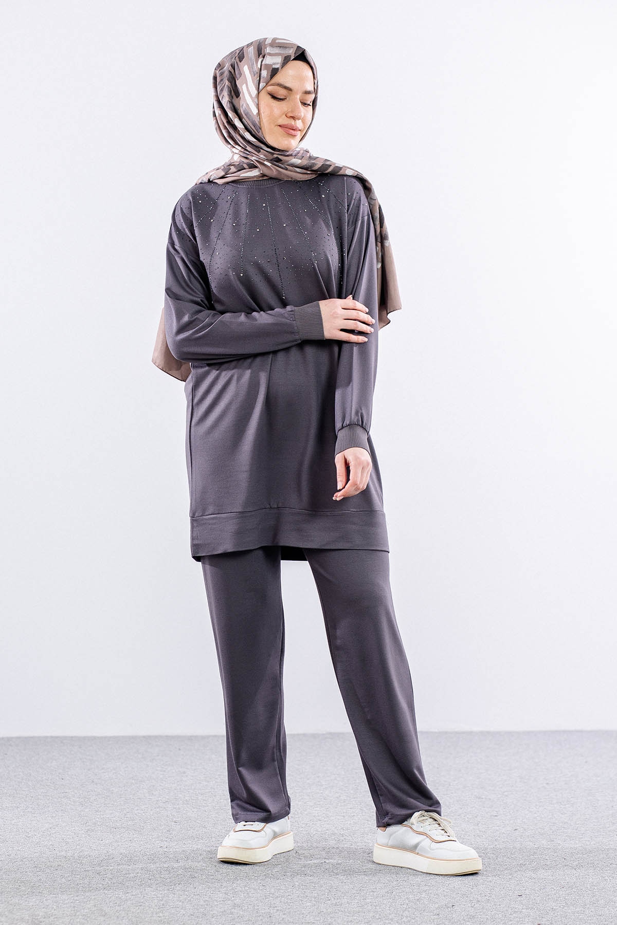 25111 Takim 44-46 - Gri - 2