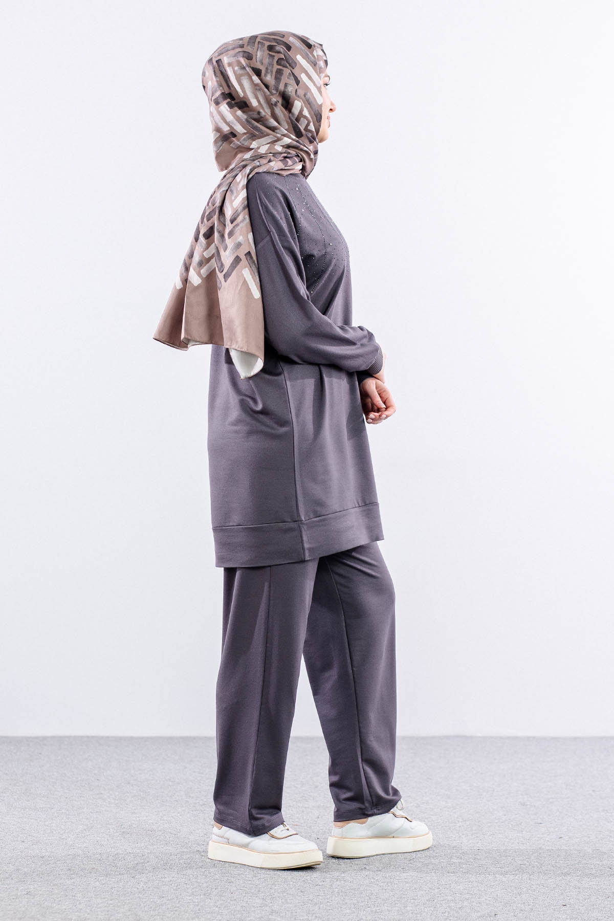 25111 Takim 44-46 - Gri - 4