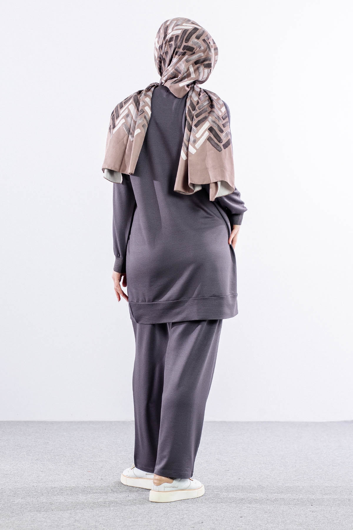 25111 Takim 44-46 - Gri - 5