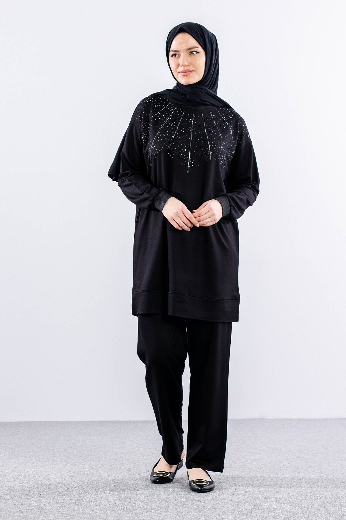 25111 Takim 44-46 - Siyah - 1