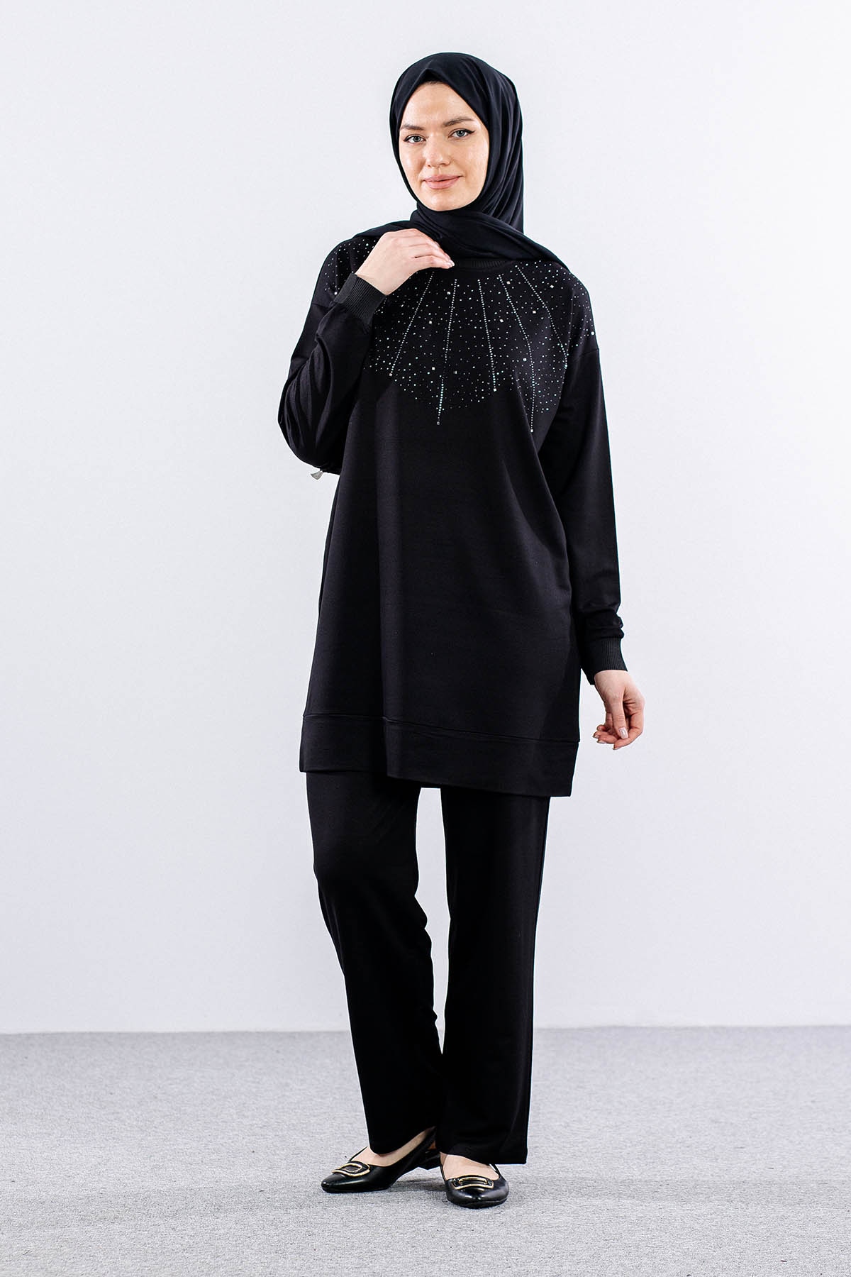 25111 Takim 44-46 - Siyah - 2