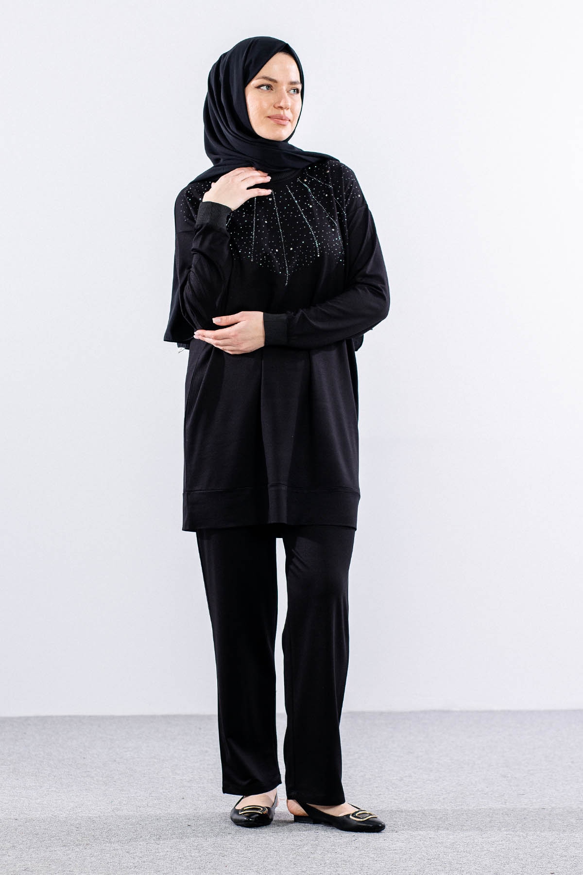 25111 Takim 44-46 - Siyah - 3