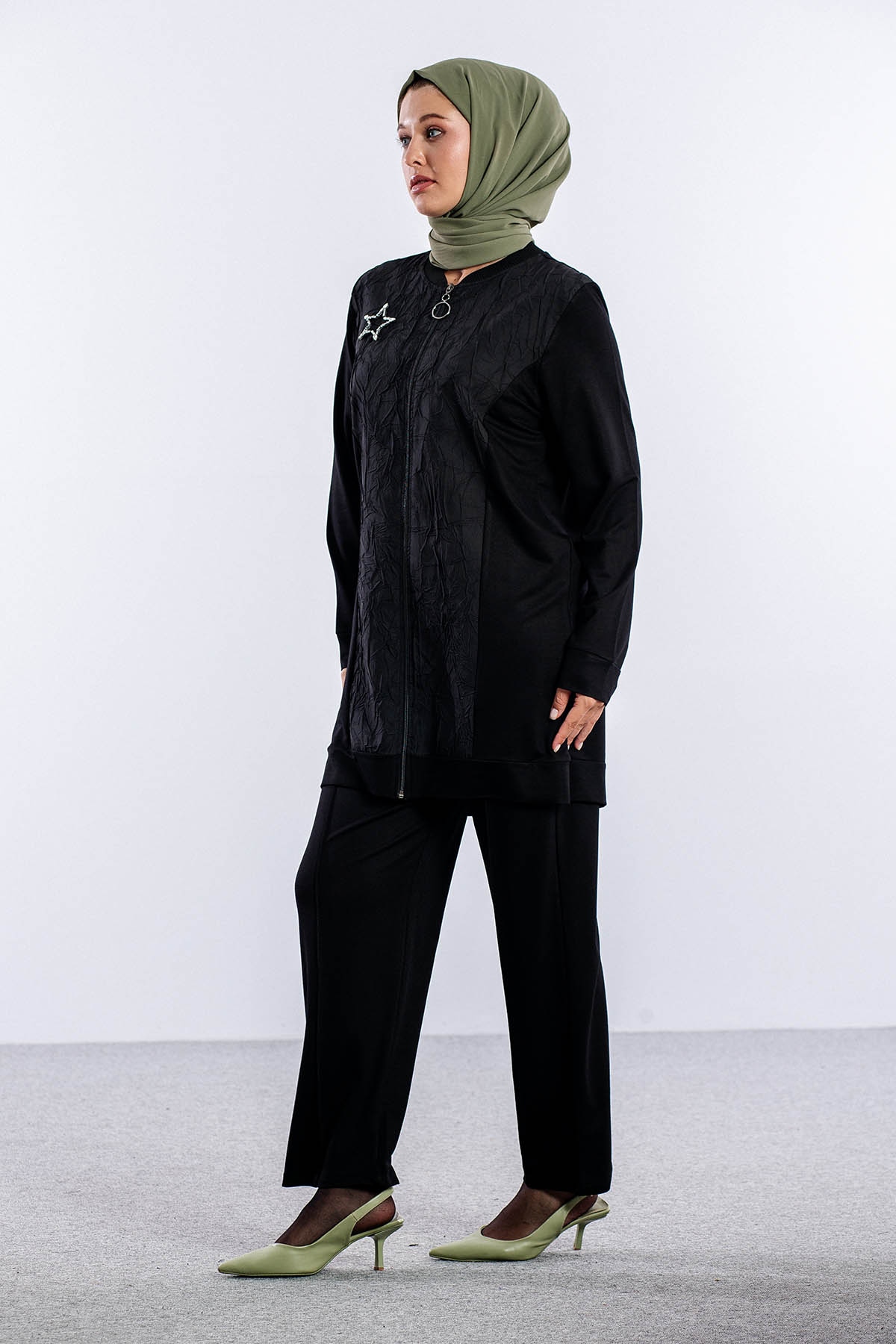 25129 Takim 44-46 Parasut Ferm - Siyah - 3