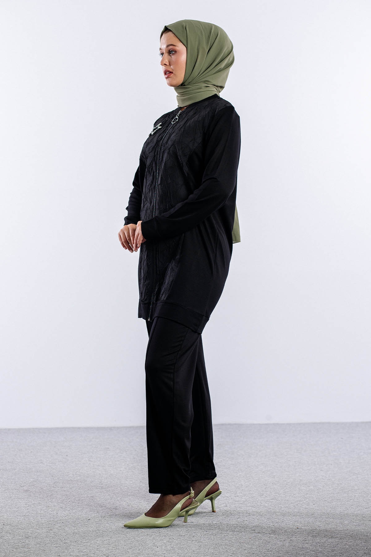 25129 Takim 44-46 Parasut Ferm - Siyah - 4