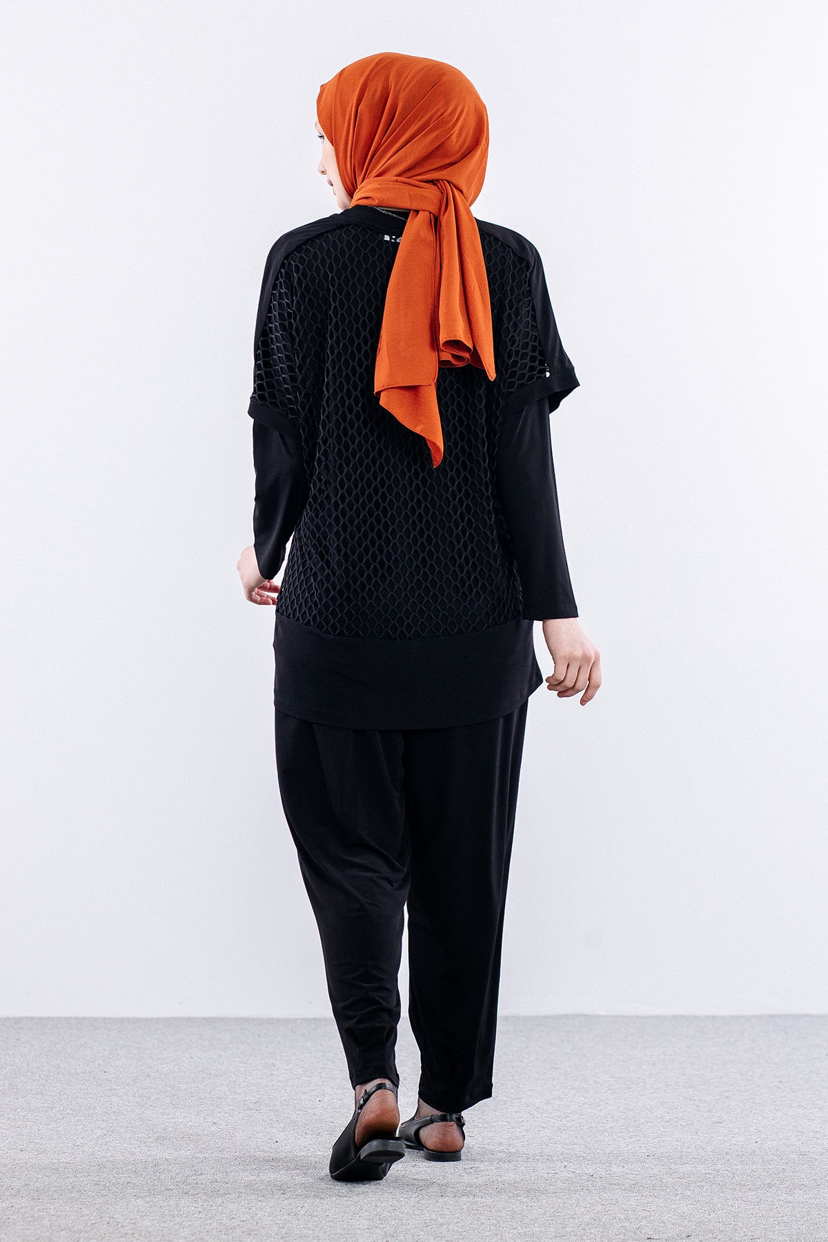 25148 Takim 44-46 File Detay - Siyah - 6