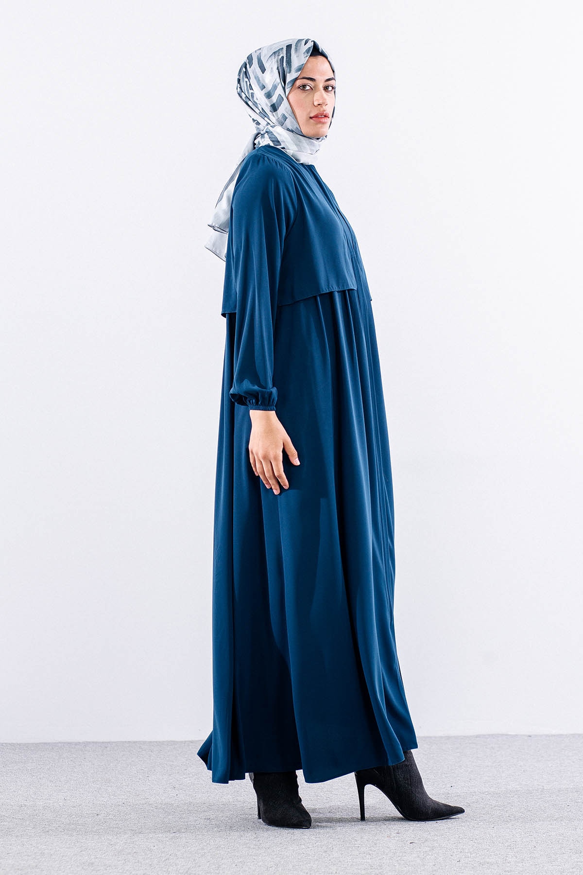 2516 Ferace 38-48  Aller Detay - Petrol - 3