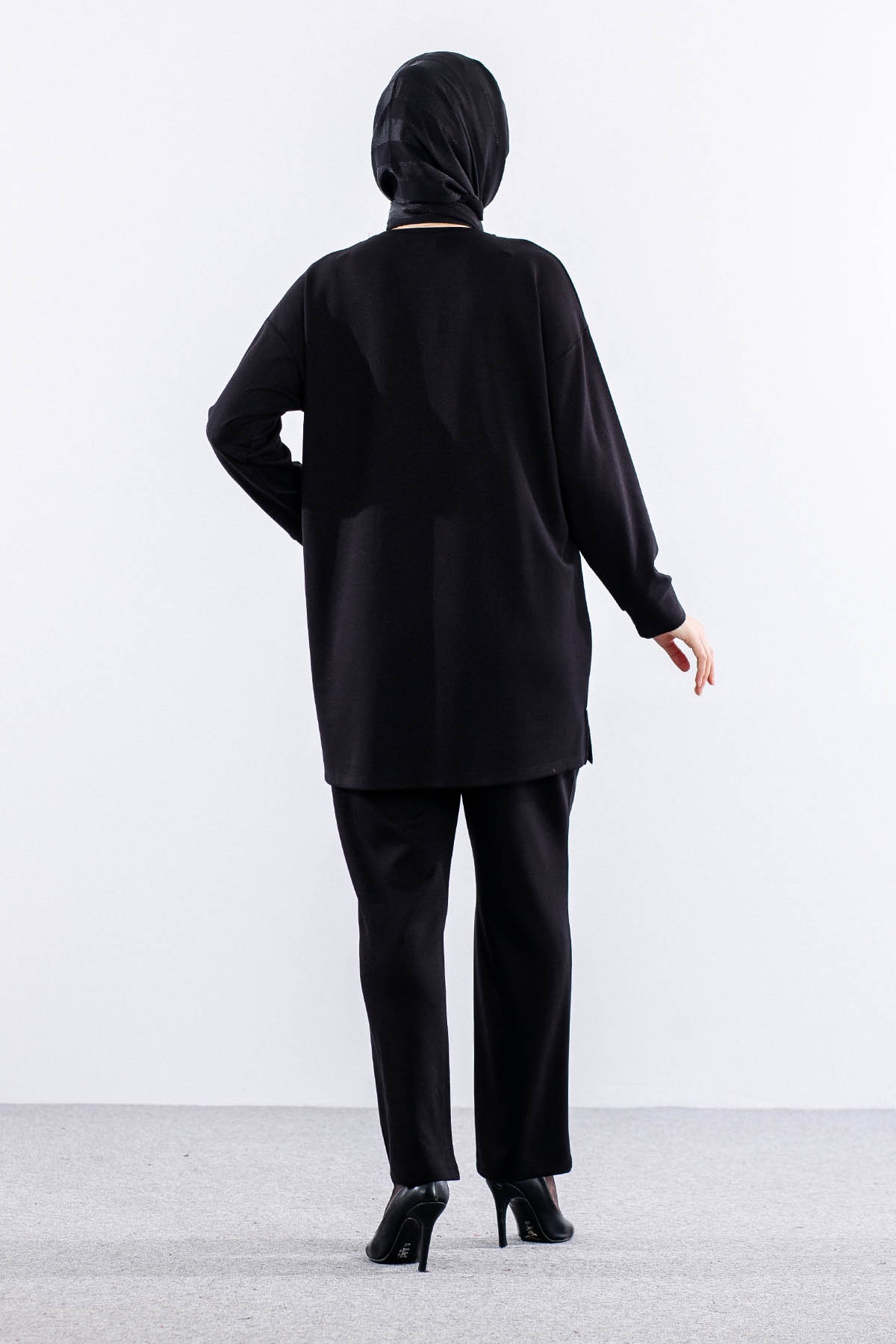 25160 Takim 1-2 Yuzuk Serit - Siyah - 5