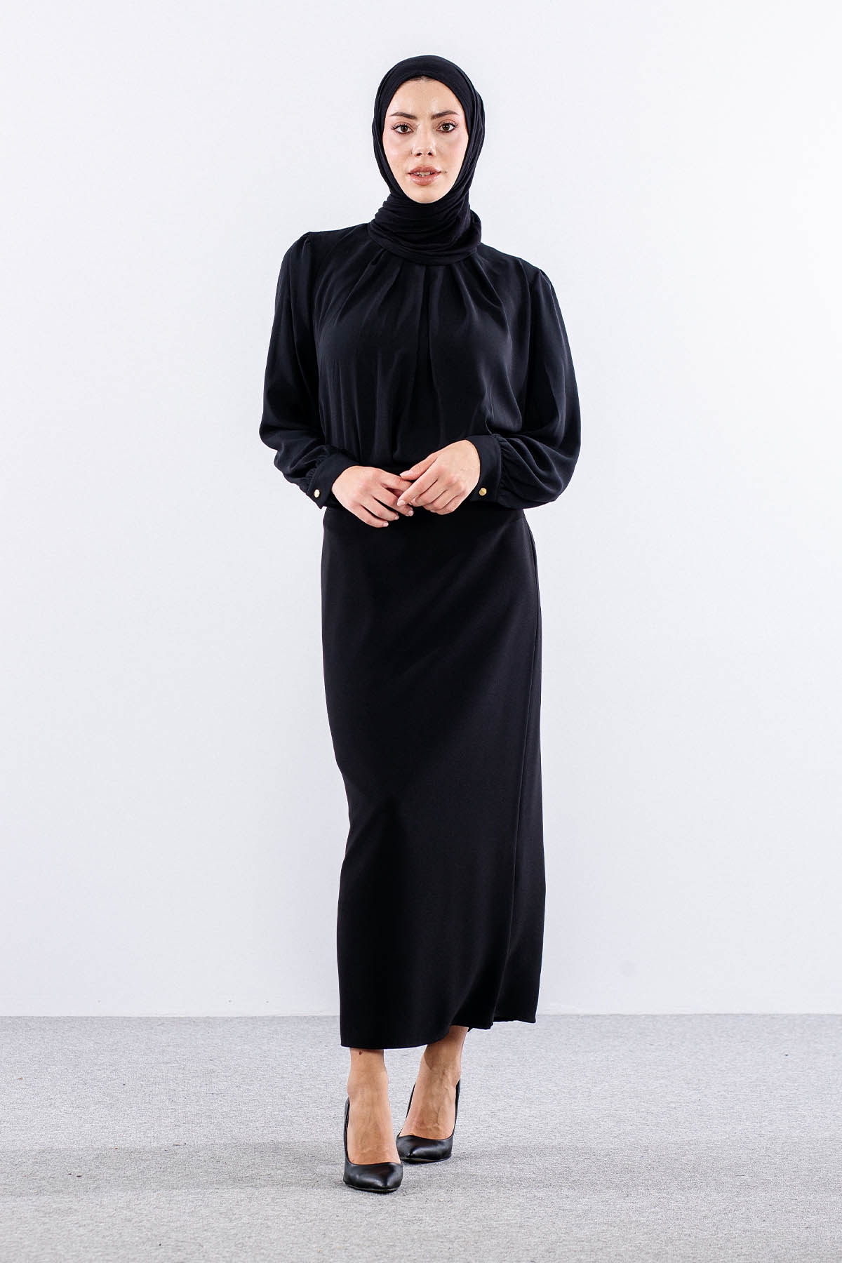 2519 Etek 42-52 Kalem Model - Siyah - 1