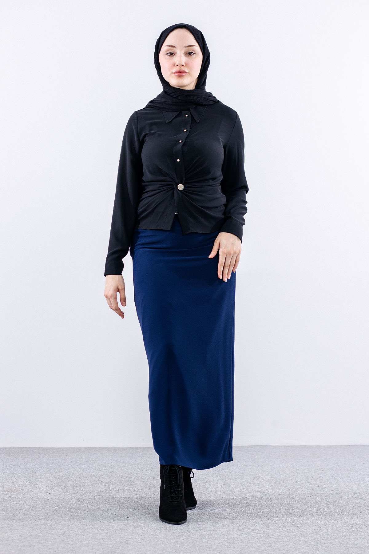 2519 Kalem Etek 42-52 - Lacivert - 1