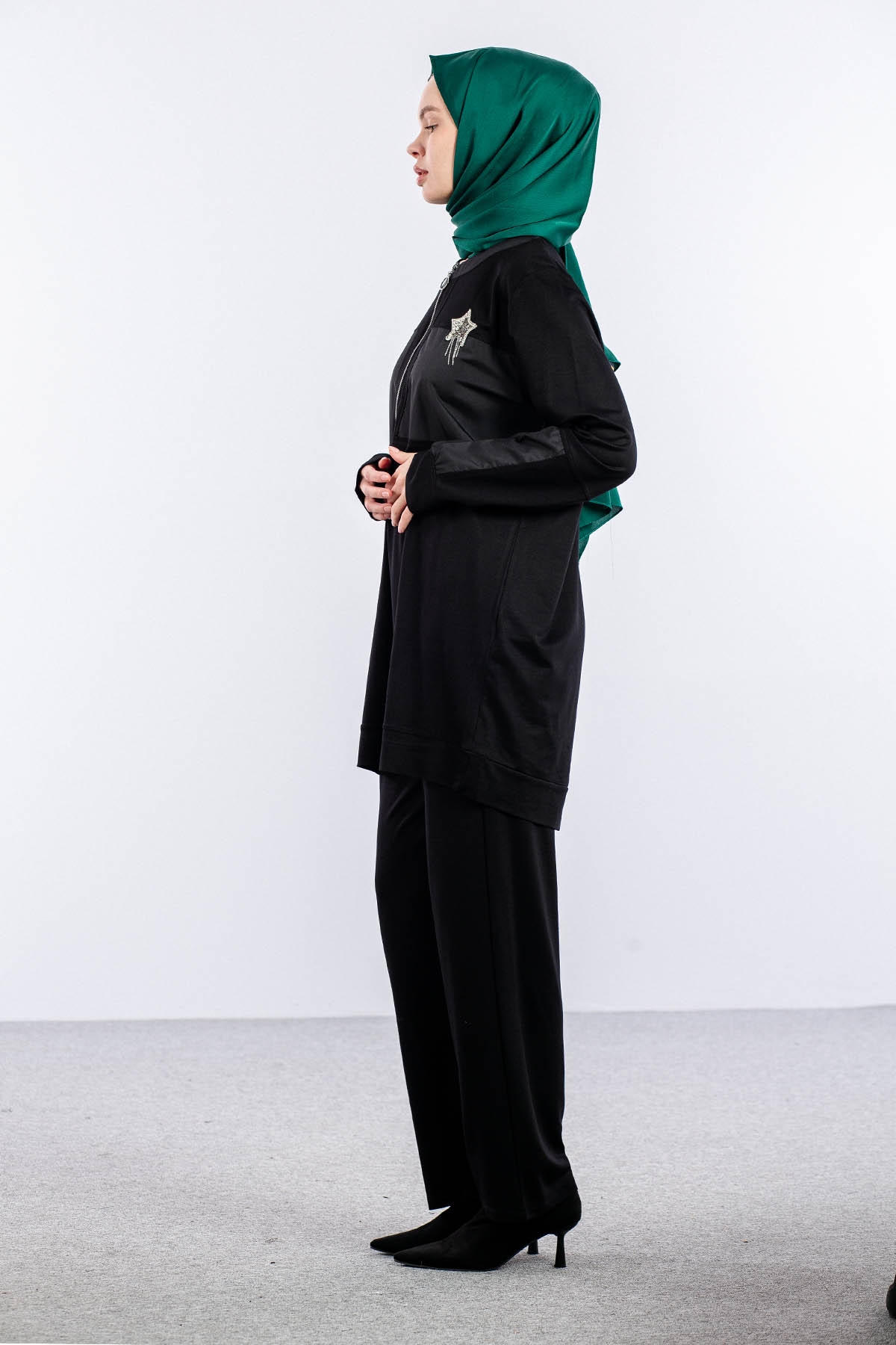 25208 Takim 44-46 Yildiz - Siyah - 4