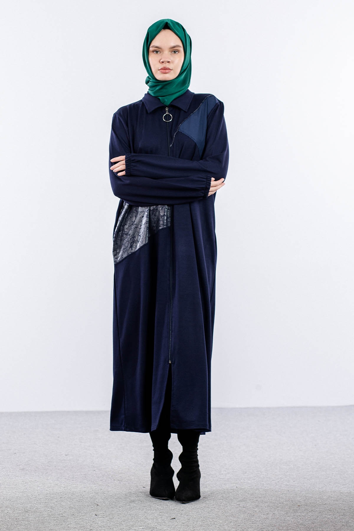 25249 Kap 44-46-48 Yakali - Lacivert - 1