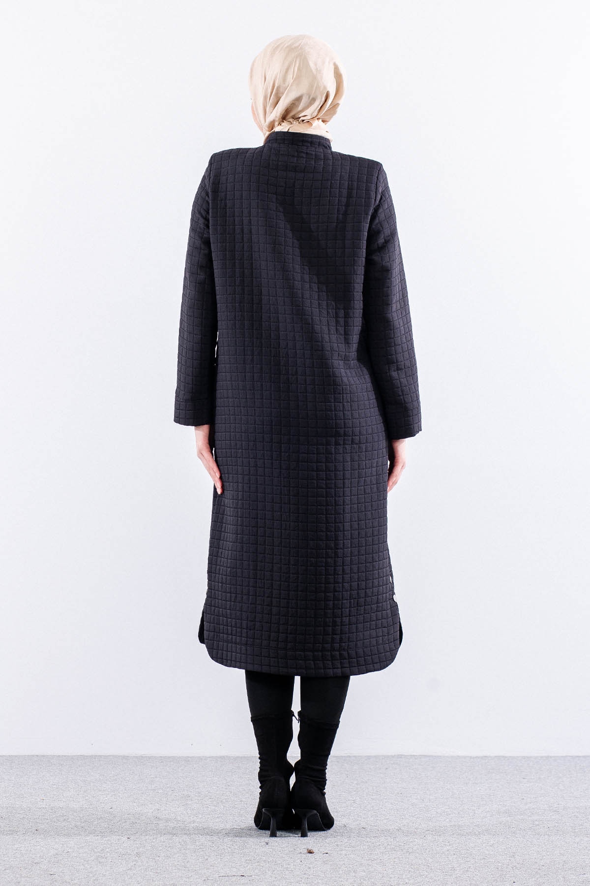 2525 Kapitone Kap 40-50 - Siyah - 5