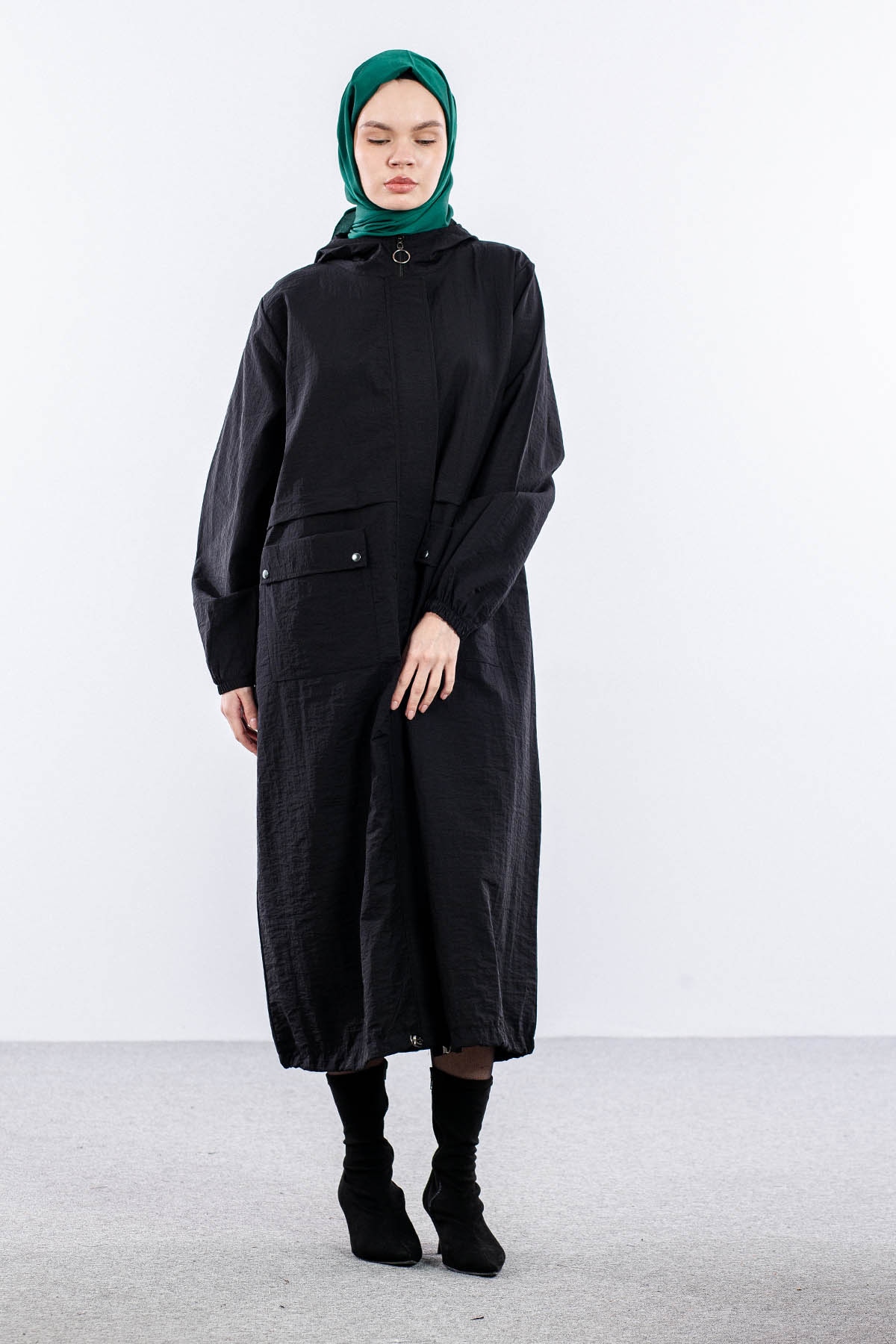 25251 Kaban 44-46-48 Parasut - Siyah - 3