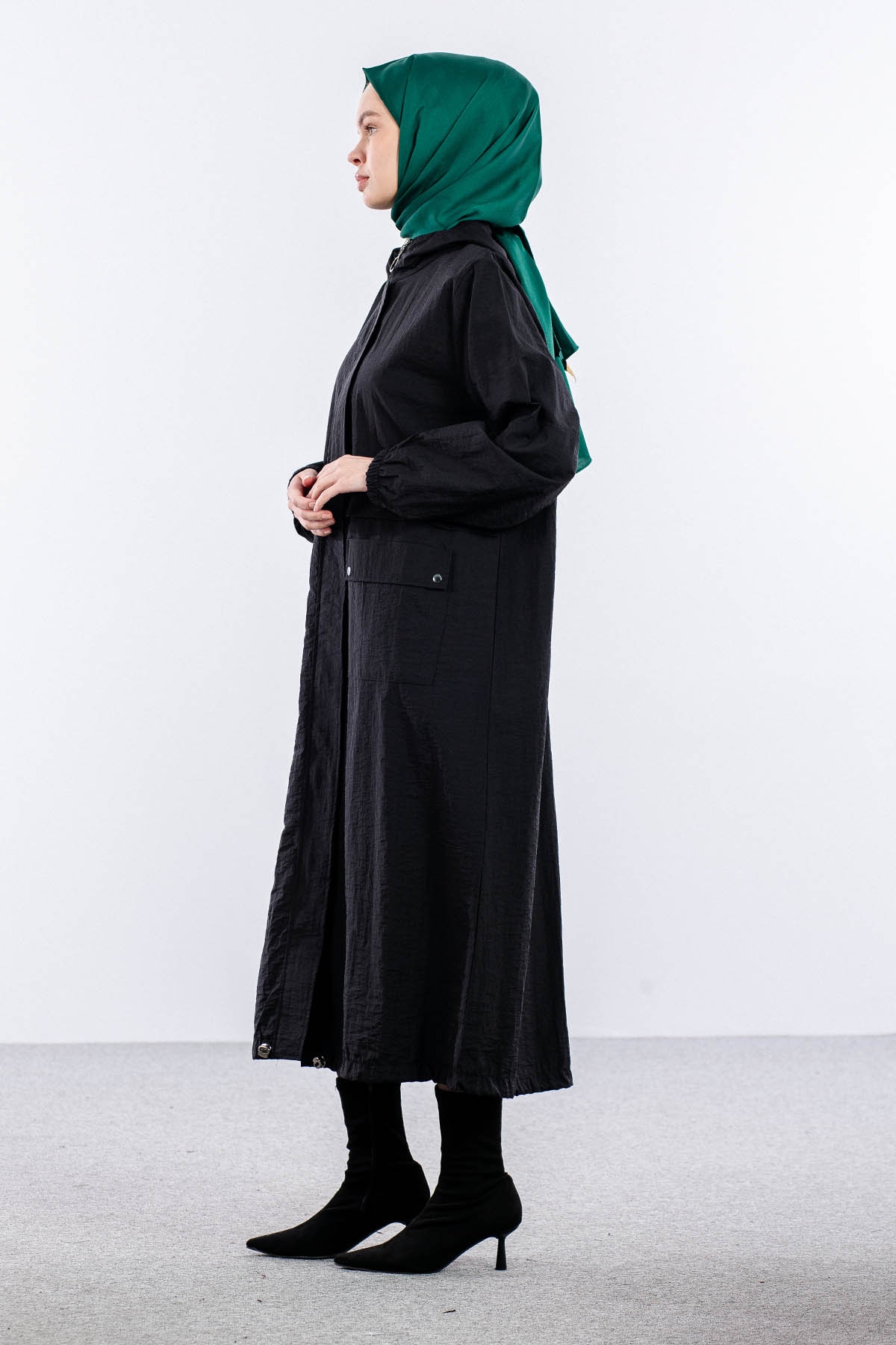 25251 Kaban 44-46-48 Parasut - Siyah - 4