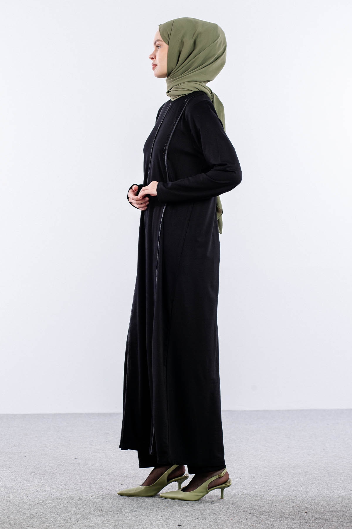 25252 Elbise 44-46-48 - Siyah_k.deri - 4