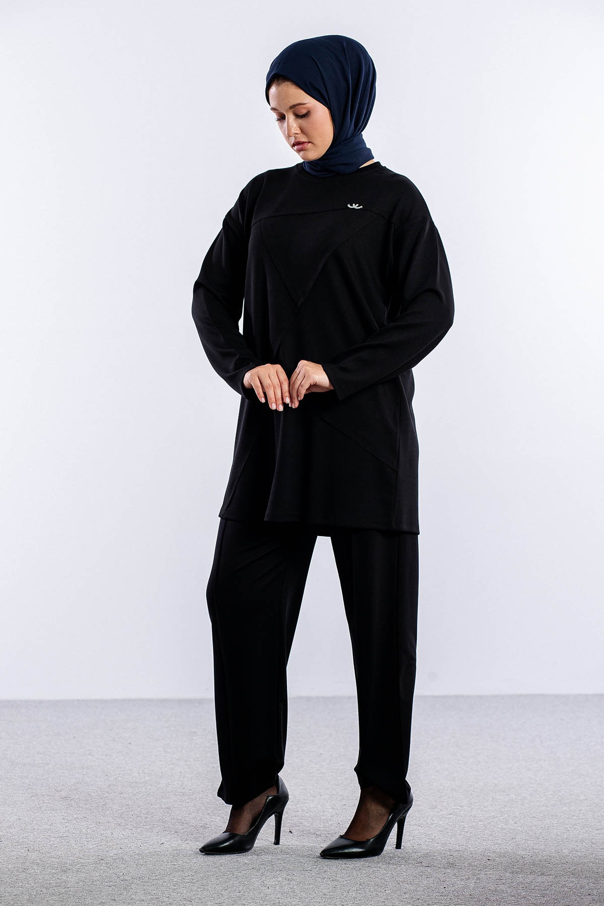 25255 Takim 44-46 Broslu - Siyah - 2