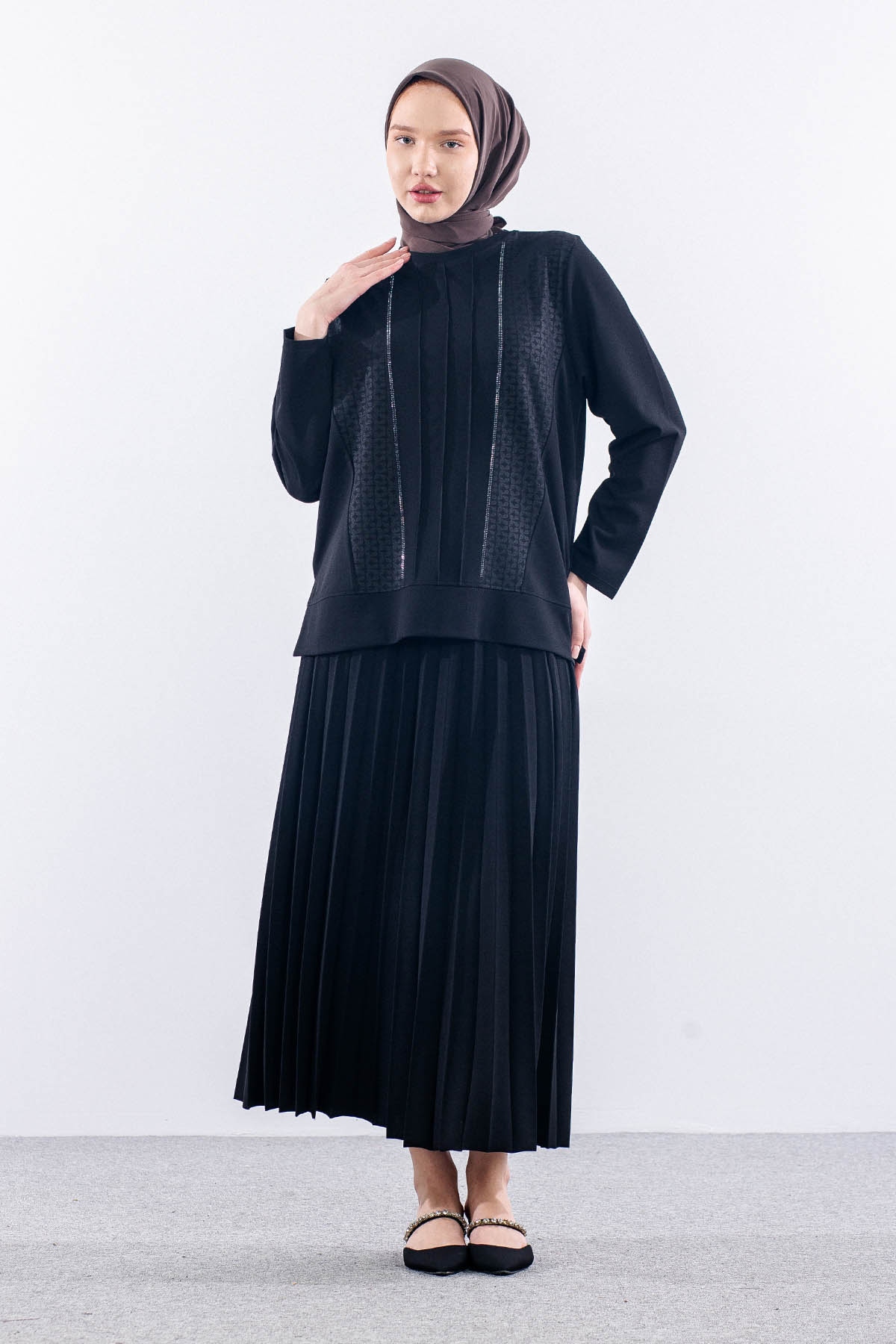 25265 E.takim 44-46 - Siyah - 2