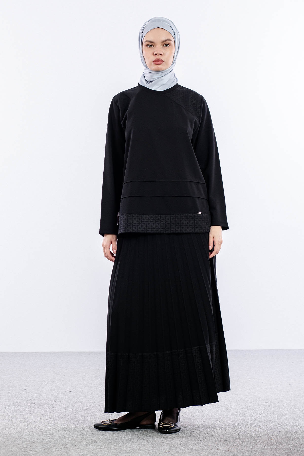 25267 E.takim 44-46 Omuz Jakar - Siyah - 1