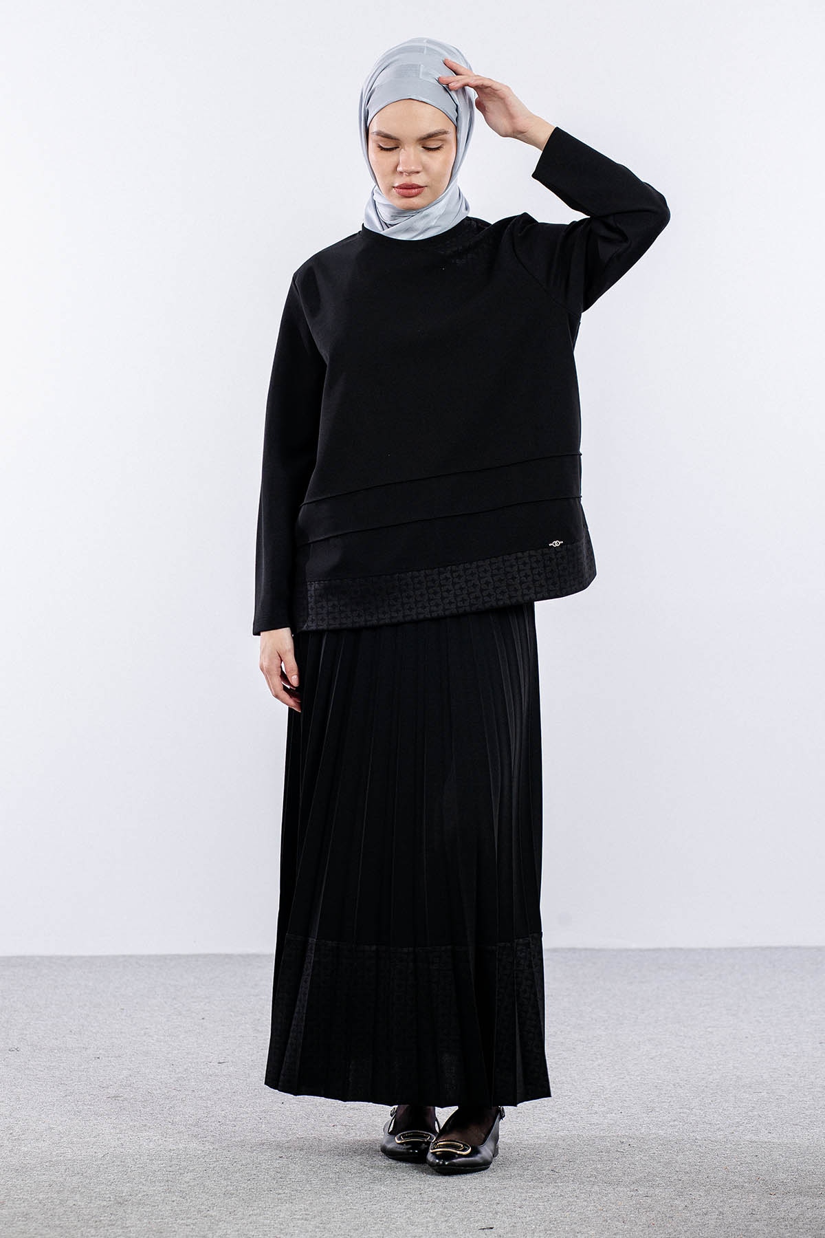 25267 E.takim 44-46 Omuz Jakar - Siyah - 4