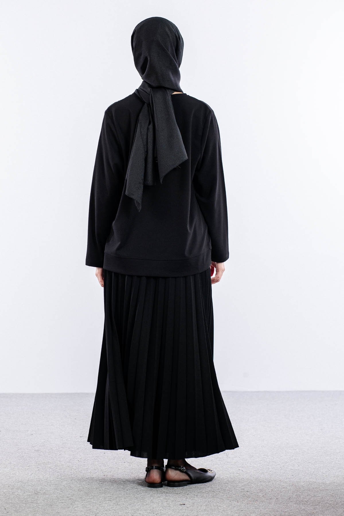 25272 E.takim 44-46 Gupur Det - Siyah - 5