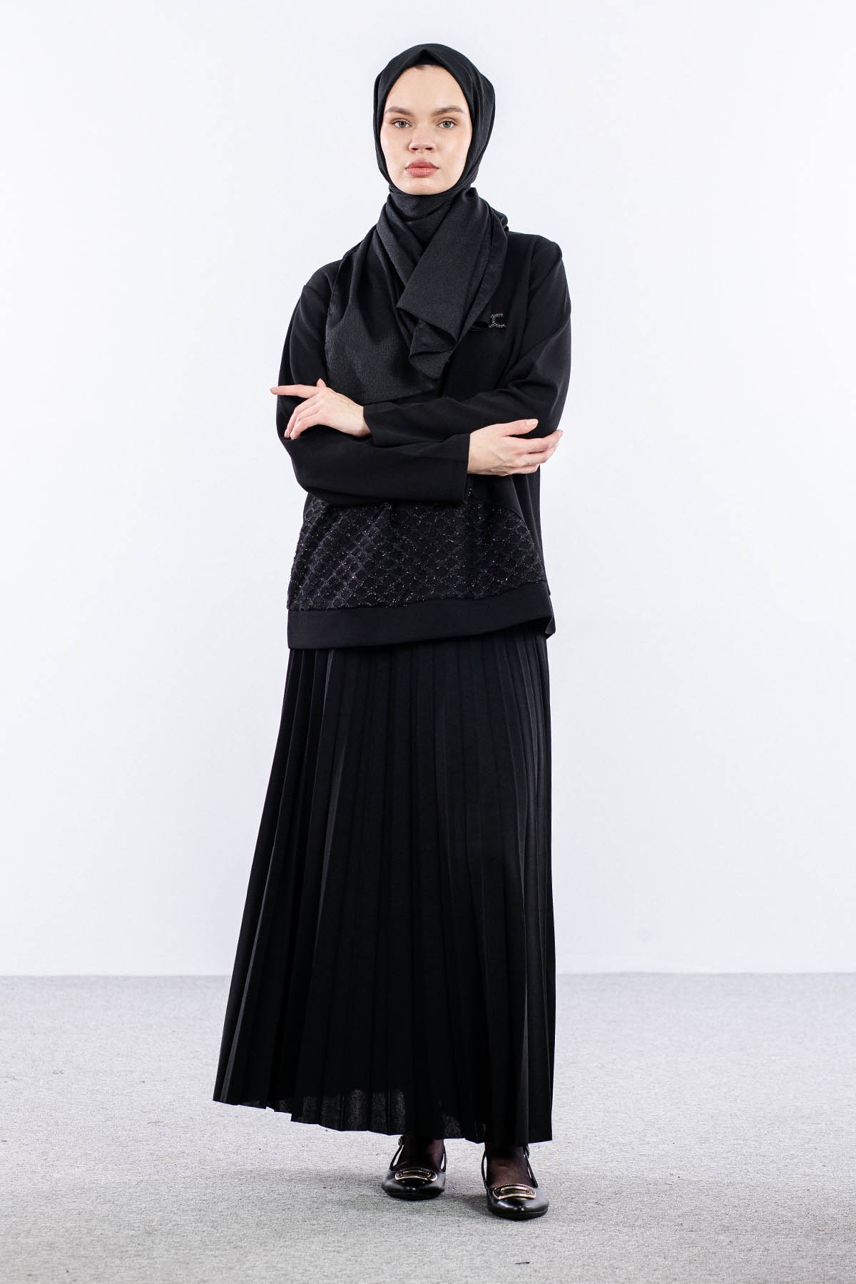 25273 E.takim 44-46 File Detay - Siyah - 1