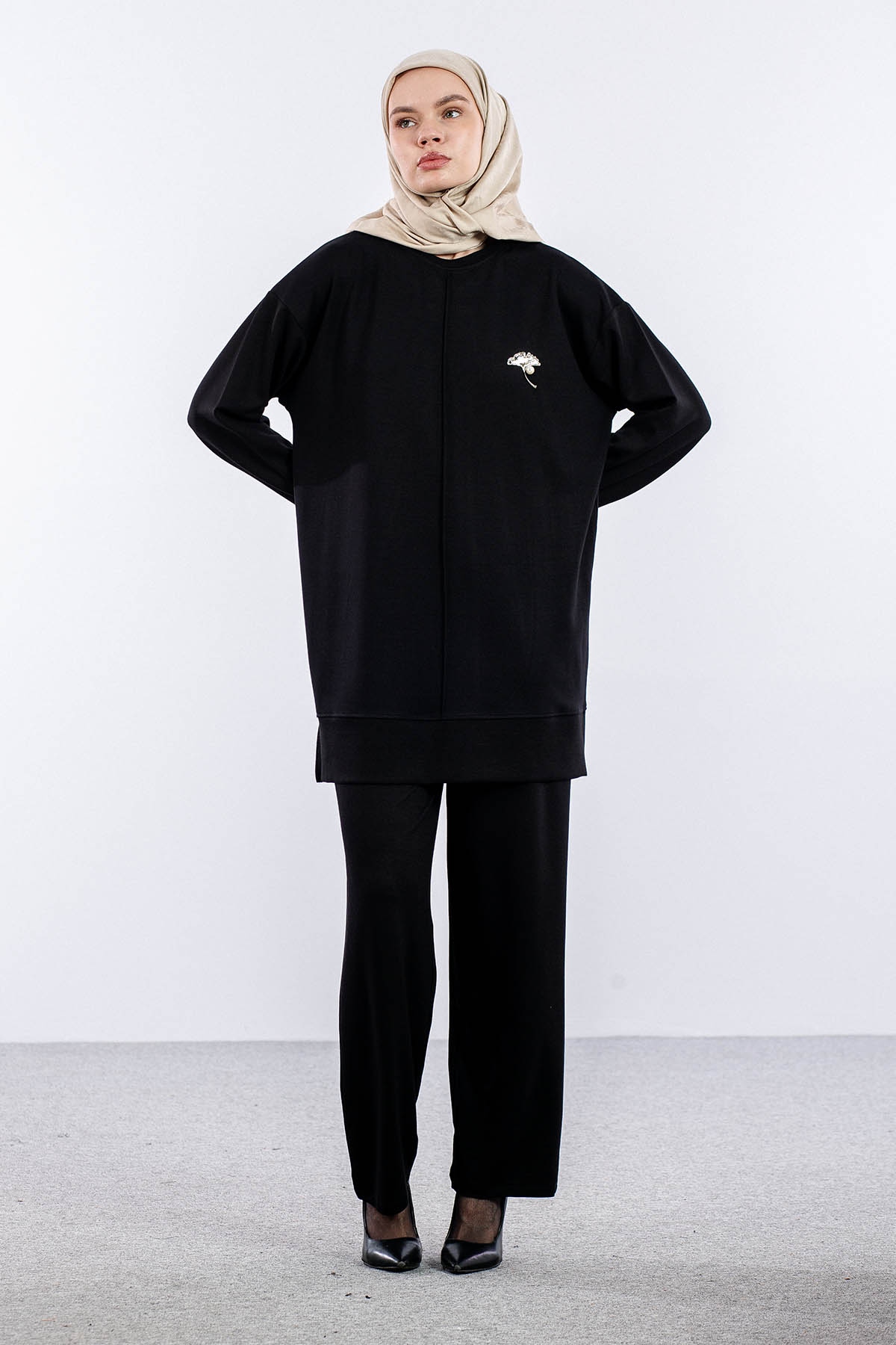 25276 Takim 44-46 - Siyah - 1