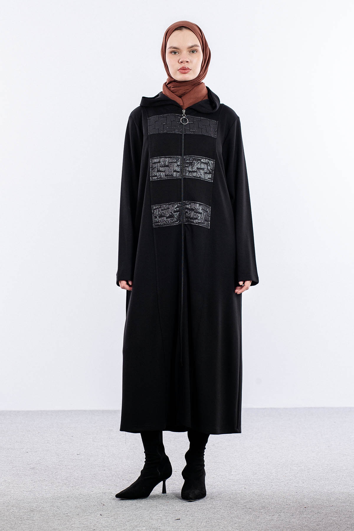 25283 Kaban 44-46-48 Kapsonlu - Siyah - 1