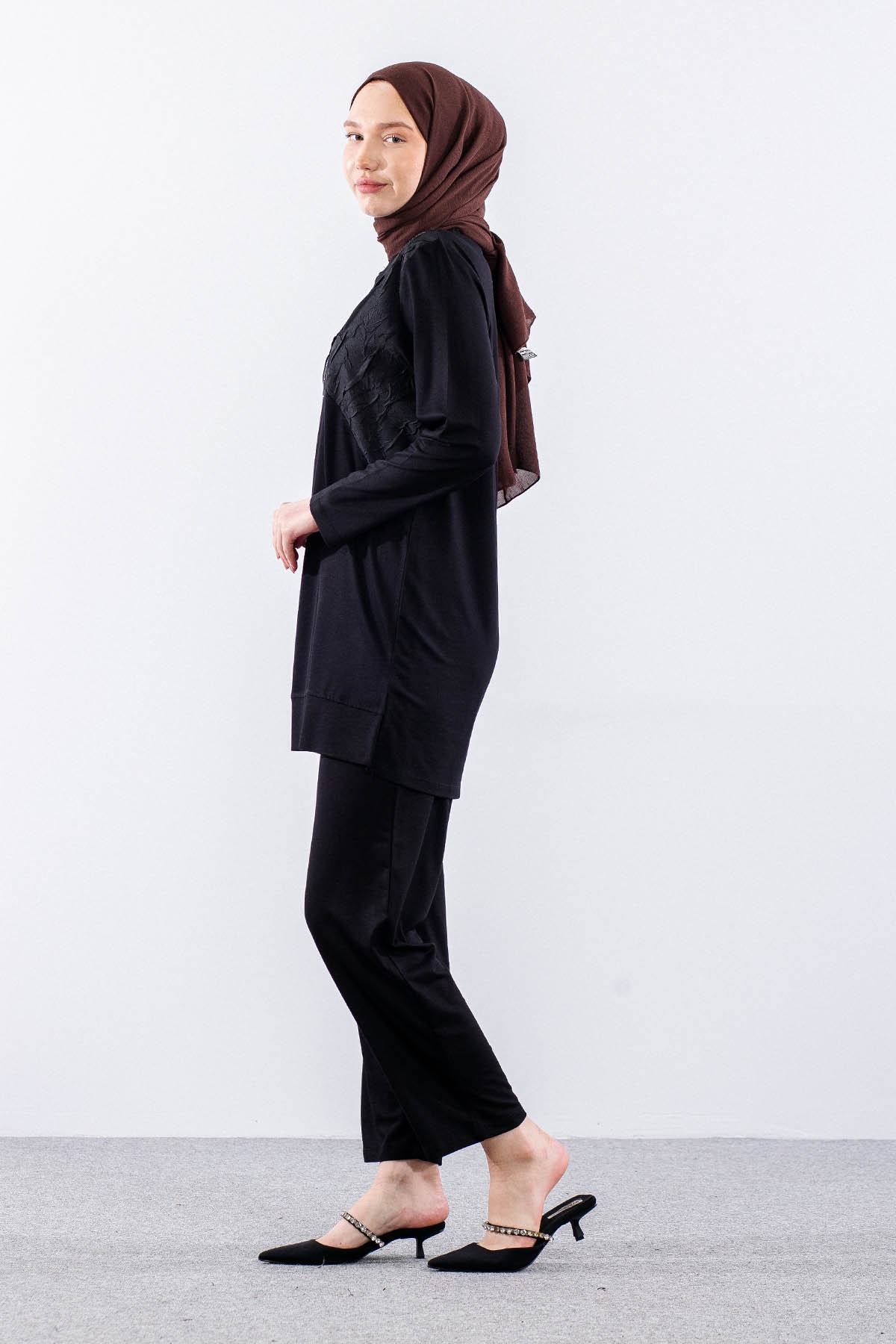 25300 Takim 44-46 - Siyah - 3