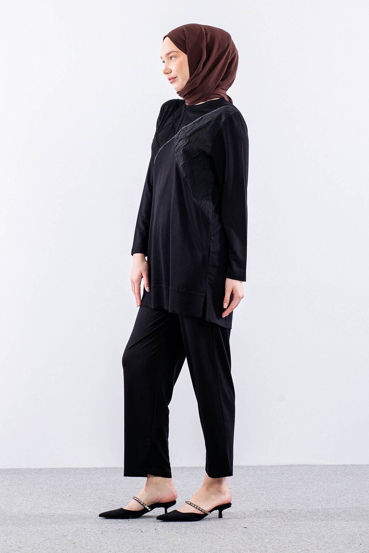 25300 Takim 44-46 - Siyah - 4