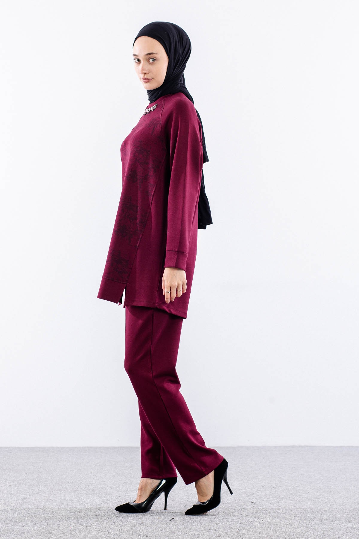 25302 Takim 44-46 - Bordo - 3