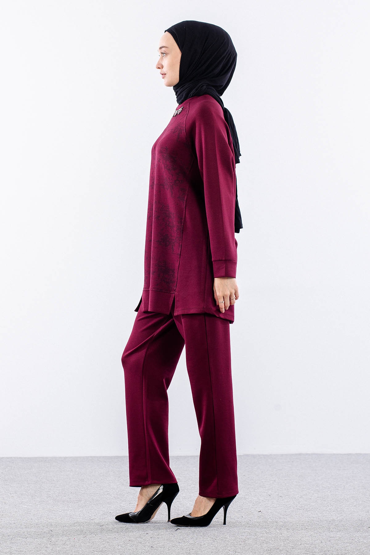 25302 Takim 44-46 - Bordo - 4