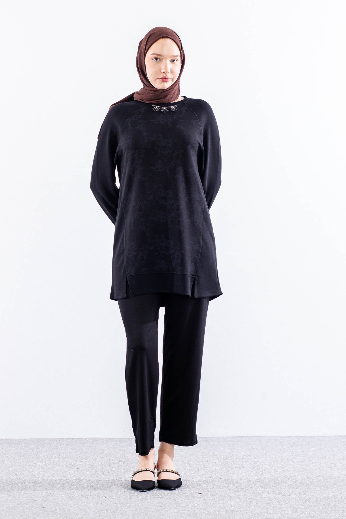 25302 Takim 44-46 - Siyah - 1