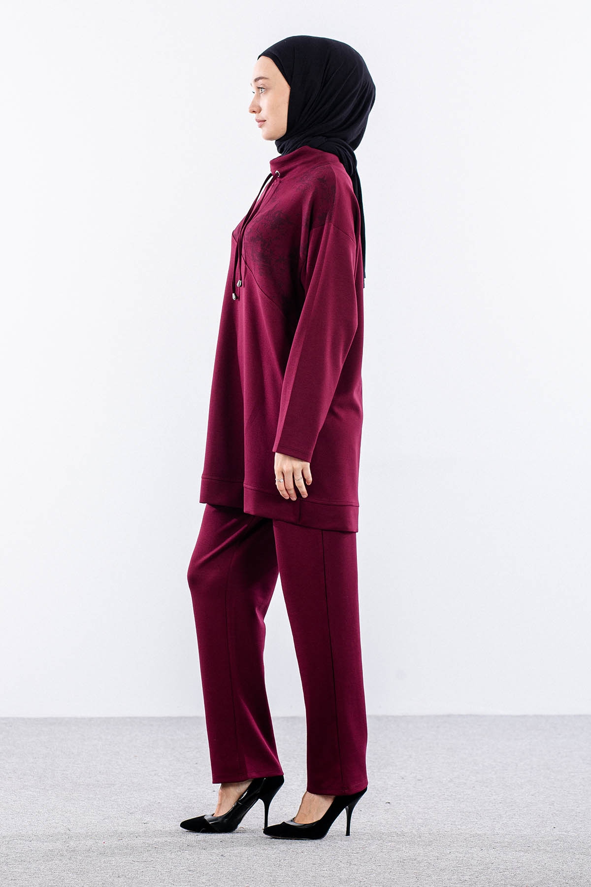 25303 Takim 44-46 - Bordo - 4