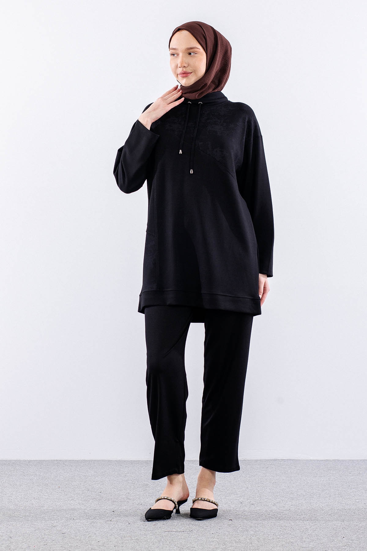 25303 Takim 44-46 - Siyah - 2