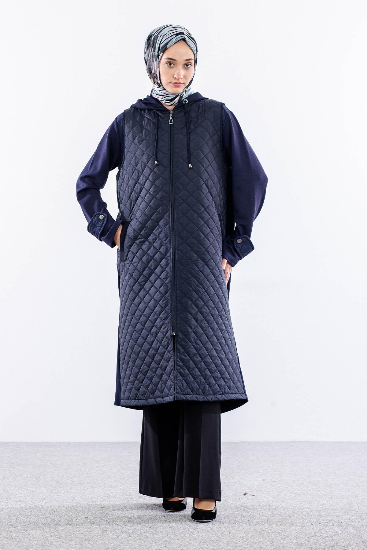 25307 Kapione Yelek 44-46-48 - Lacivert - 1