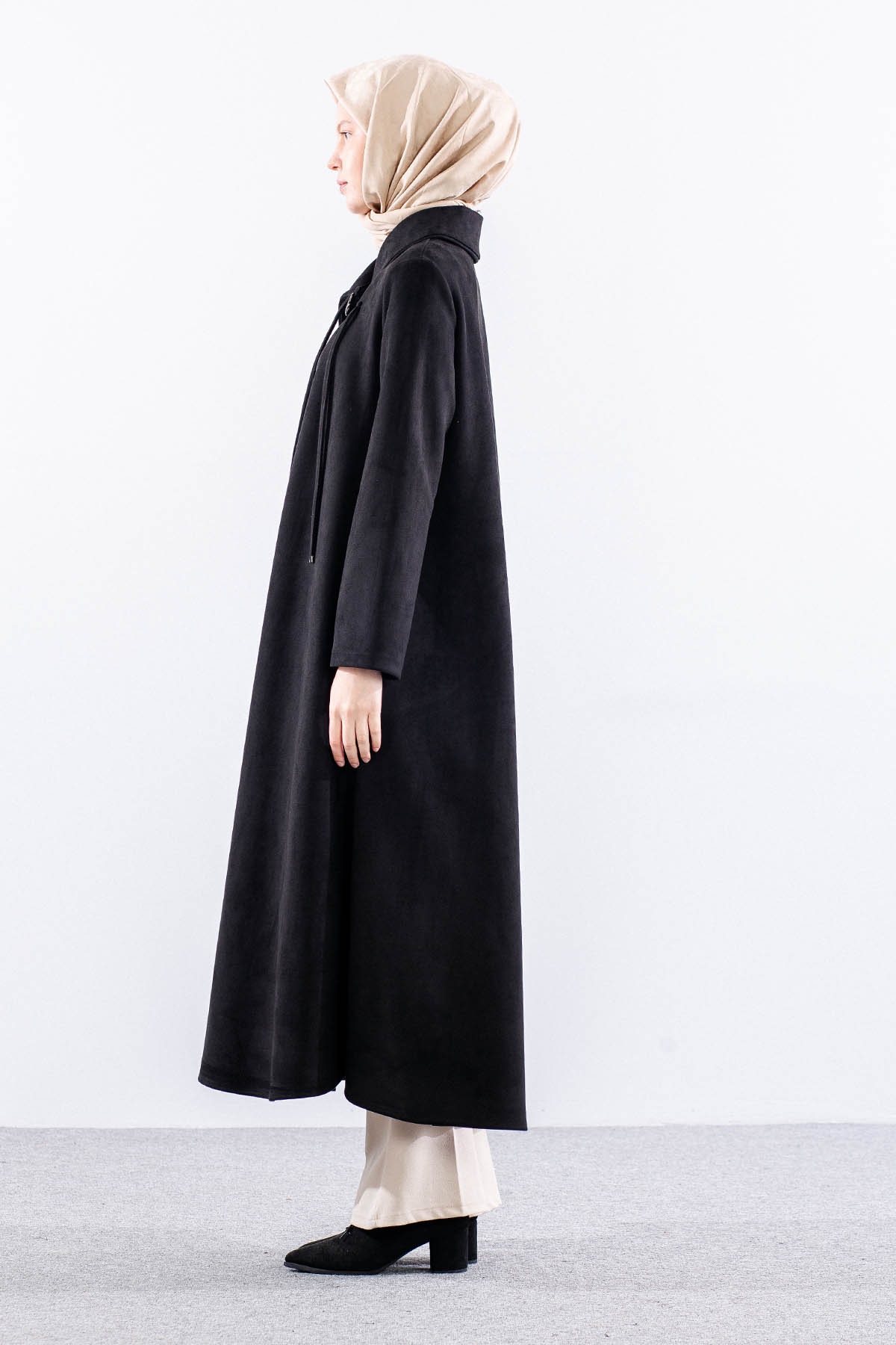 2535 Kaban 38-48 Suet Kumas - Siyah - 3