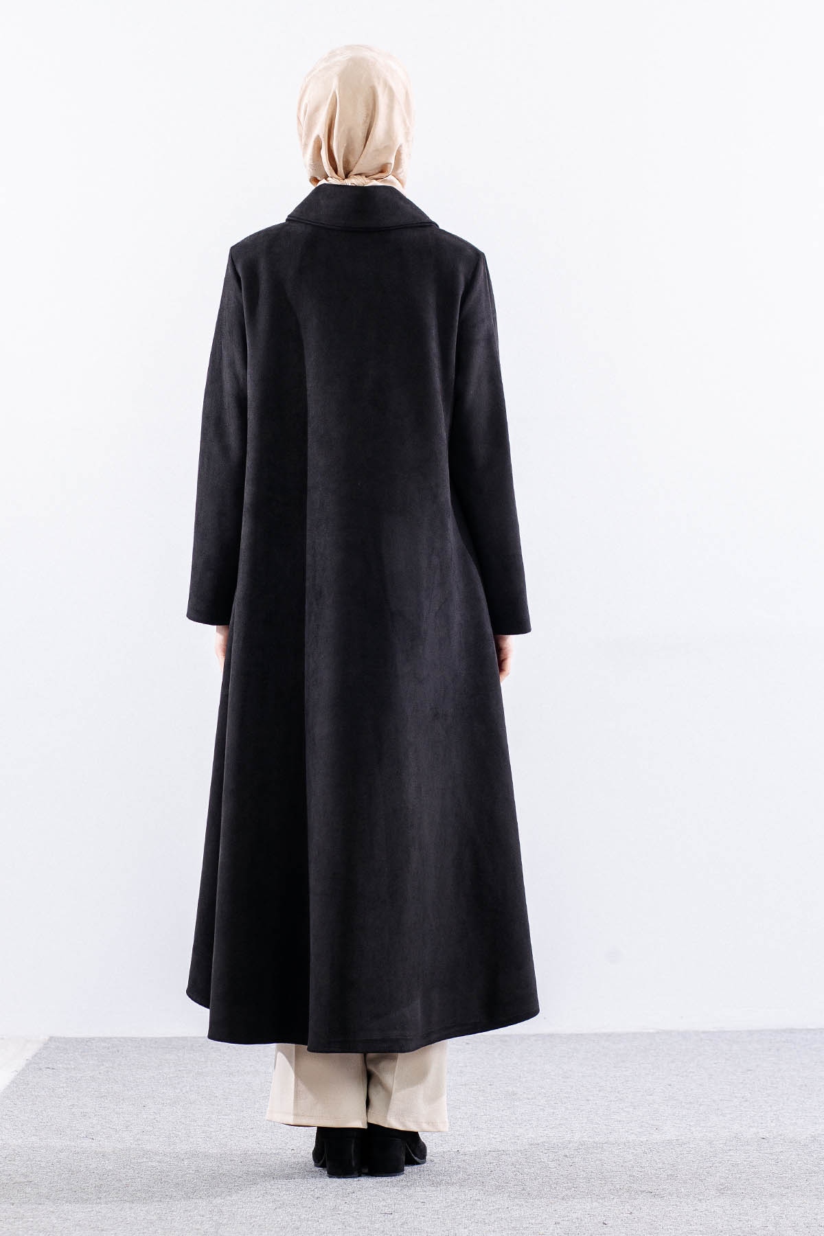 2535 Kaban 38-48 Suet Kumas - Siyah - 4