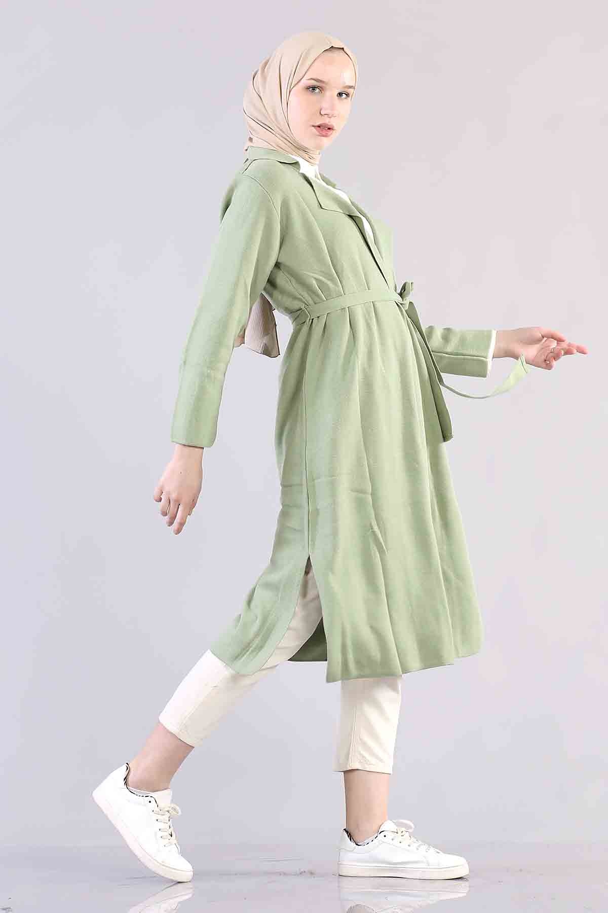 25356 Ceket Yaka Hirka Tek - Mint - 4