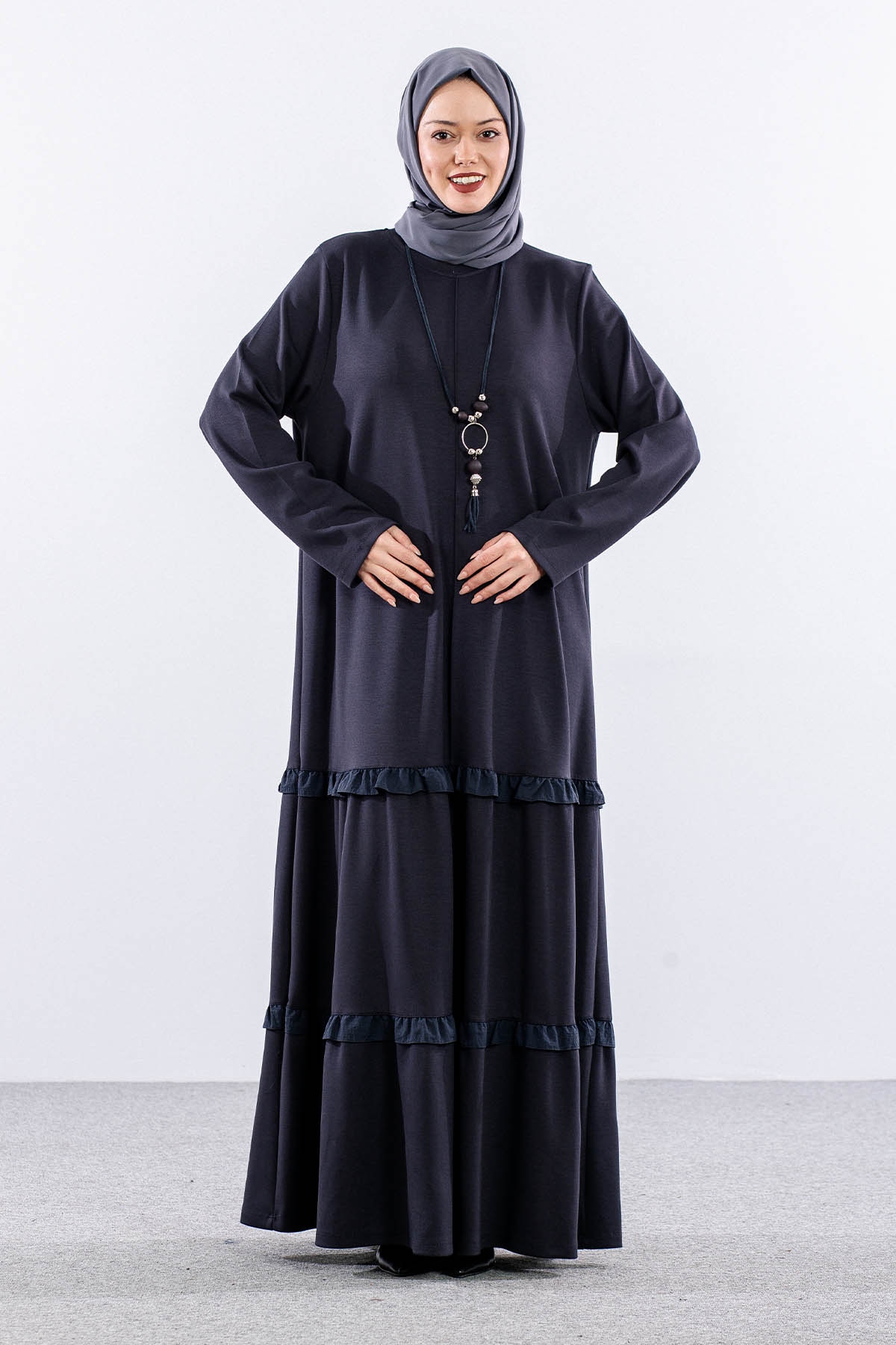 25356 Elbi̇se 44-46-48 - Gri - 4