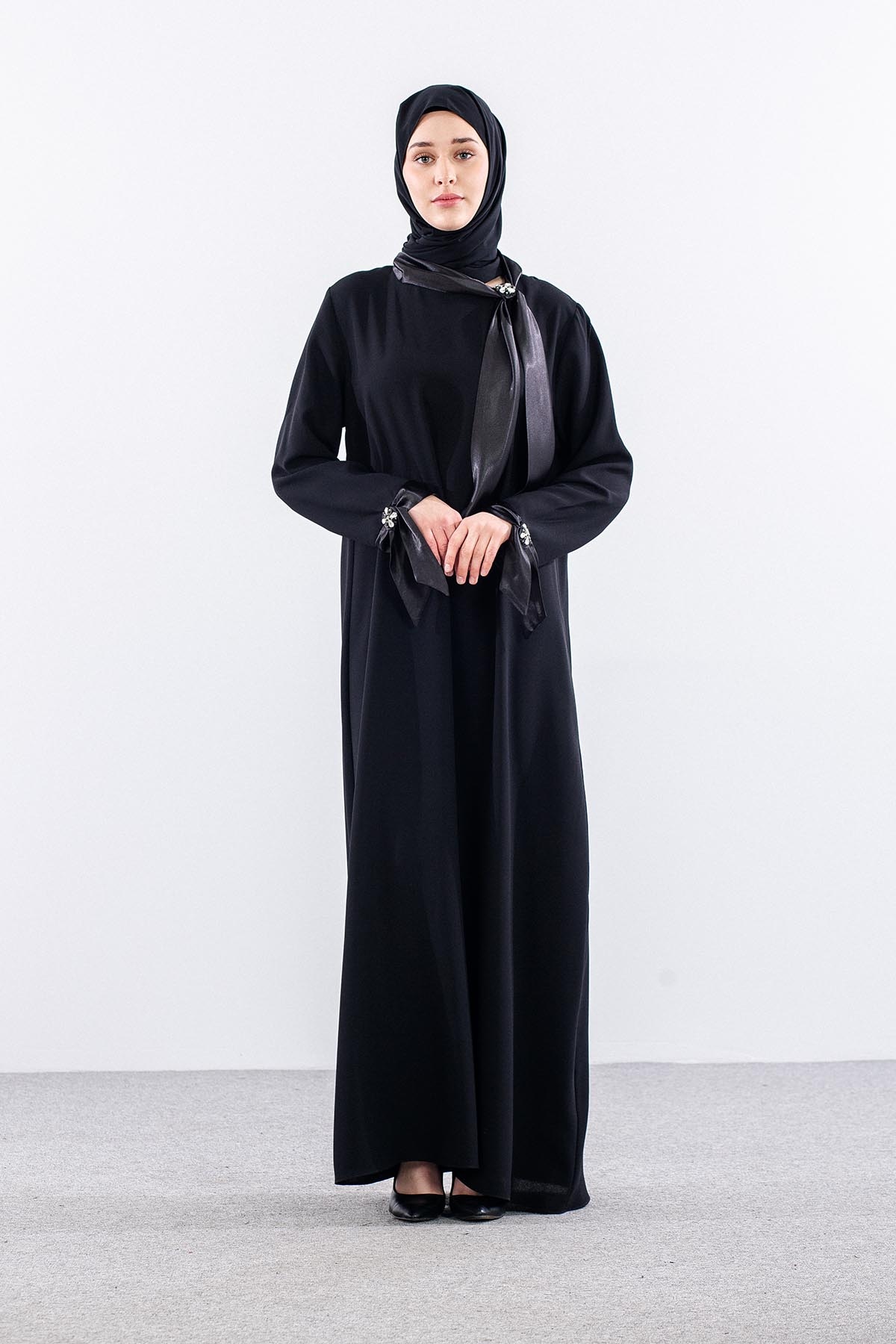 2555 Elbi̇se 44-52 Jakarli - Siyah - 1