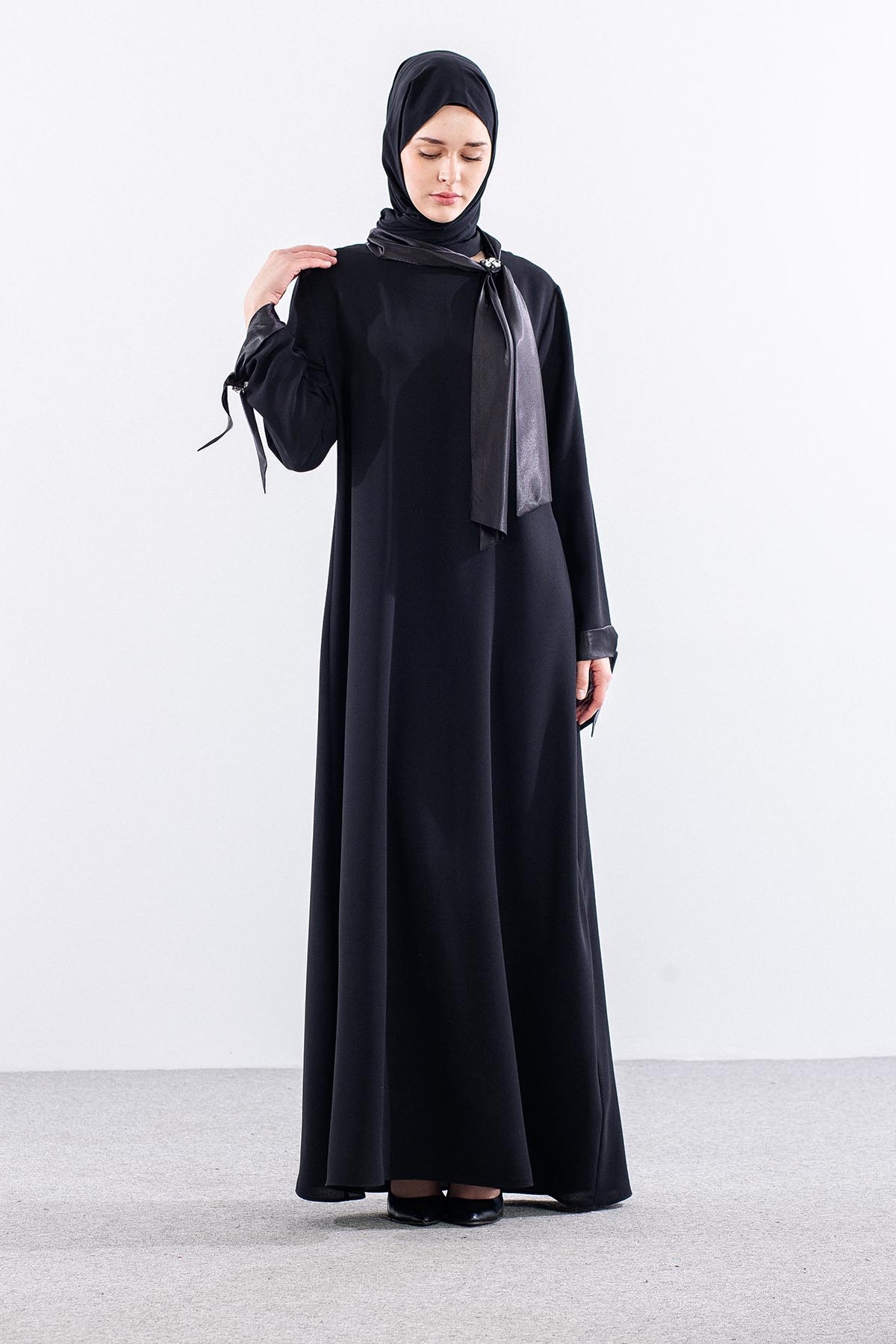 2555 Elbi̇se 44-52 Jakarli - Siyah - 3